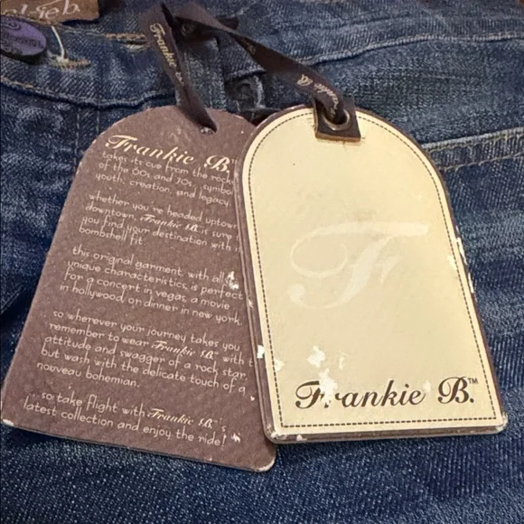 Frankie B. Blue Boyfriend Jeans - Picture 5 of 9